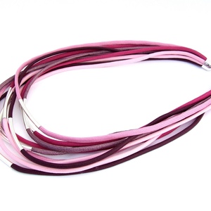 THREADS paracord nyaklánc - Mallow - ékszer - nyaklánc - medál nélküli nyaklánc - Meska.hu