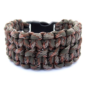 DOUBLE COBRA paracord karkötő - fém csattal - ékszer - karkötő - fonott karkötő - Meska.hu