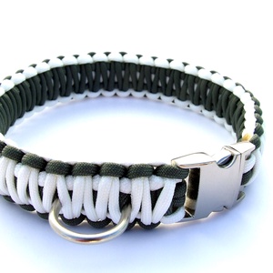 Paracord kutyanyakörv - KINGCOBRA - fém csattal - otthon & életmód - kisállatoknak - kutyáknak - kutya nyakörv - Meska.hu