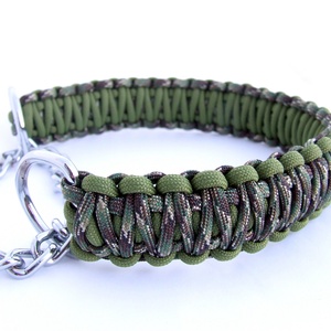 Paracord kutyanyakörv - KINGCOBRA CHAIN, Otthon & Életmód, Kisállatoknak, Kutyáknak, Kutya nyakörv, Csomózás, Ékszerkészítés, MESKA