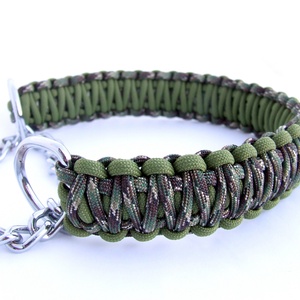 Paracord kutyanyakörv - KINGCOBRA CHAIN, Otthon & Lakás, Kisállatoknak, Kutyáknak, Kutya nyakörv, Csomózás, Ékszerkészítés, Meska