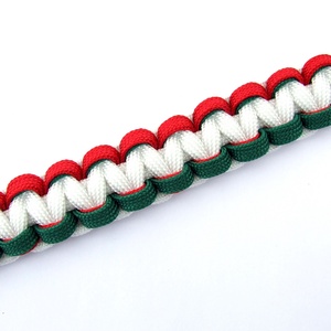 MAGYAROS paracord karkötő II. - ékszer - karkötő - fonott karkötő - Meska.hu
