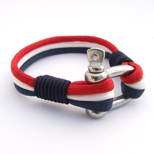 NAUTICAL paracord karkötő - Sailor, Ékszer, Karkötő, Fonott karkötő, Csomózás, Ékszerkészítés, Meska