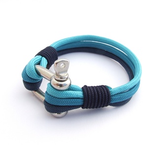 NAUTICAL paracord karkötő - Ocean, Ékszer, Karkötő, Fonott karkötő, Csomózás, Ékszerkészítés, MESKA