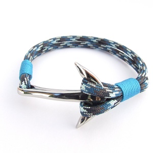 Anchor paracord karkötő - Denim - Meska.hu