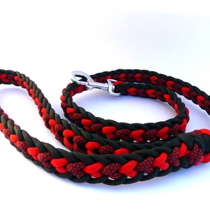 Paracord póráz - KARA, Otthon & Életmód, Kisállatoknak, Kutyáknak, Kutya póráz, Csomózás, Ékszerkészítés, MESKA