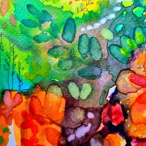 A májust semmi nem ronthatja el. 2. - művészet - festmény - akvarell - Meska.hu