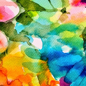 Nyár a kertben 2. (30x40cm) - művészet - festmény - akvarell - Meska.hu