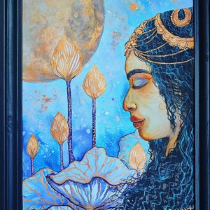 Shakti-Átalakulás, Művészet, Festmény, Akvarell, Festészet, MESKA