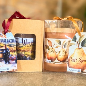 Pear Spices szója gyertya tégelyben - otthon & életmód - gyertya, illat, aroma - gyertya - Meska.hu