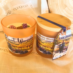 Piemont Vinegard szója gyertya tégelyben, Otthon & Életmód, Gyertya, illat, aroma, Gyertya, Gyertya-, mécseskészítés, MESKA