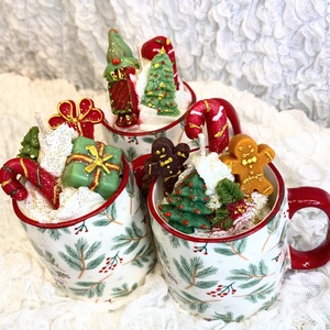 Cuki kis bögrés szójaviasz gyertya - otthon & életmód - gyertya, illat, aroma - gyertya - Meska.hu