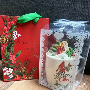 Karácsonyi desszert gyertya bögrében - otthon & életmód - gyertya, illat, aroma - gyertya - Meska.hu