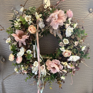 Tavaszi kopogtató ajtódísz  - Meska.hu