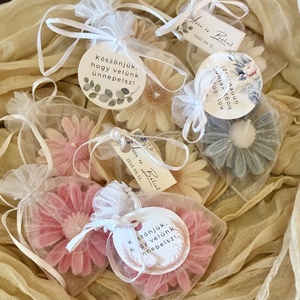 Újdonság! Margaréta gyertya köszönő ajándék  - esküvő - emlék & ajándék - köszönőajándék - Meska.hu