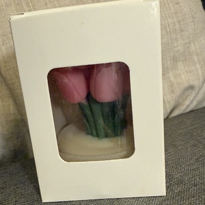 Tulipán papírdoboz - otthon & életmód - gyertya, illat, aroma - gyertya - Meska.hu