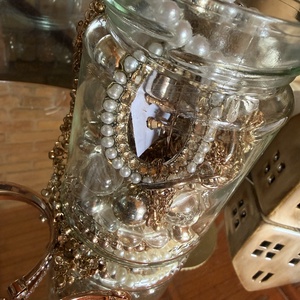 Elegáns Mistery Jar Meglepetés ékszerek Üvegben - ékszer - ékszerszett - Meska.hu