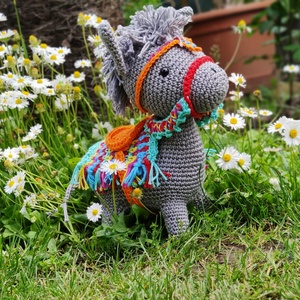 Pedro, a csacsi - amigurumi - játék & sport - plüssállat & játékfigura - más figura - Meska.hu