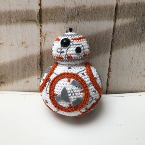 Horgolt BB8 - amigurumi, Játék & Sport, Plüssállat & Játékfigura, Robot & Gép, Horgolás, Hímzés, MESKA