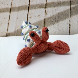 Rákocska - amigurumi - játék & sport - plüssállat & játékfigura - más figura - Meska.hu