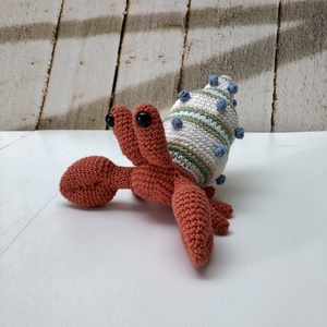 Rákocska - amigurumi - játék & sport - plüssállat & játékfigura - más figura - Meska.hu