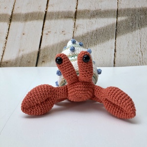 Rákocska - amigurumi - játék & sport - plüssállat & játékfigura - más figura - Meska.hu
