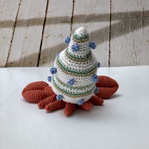 Rákocska - amigurumi - játék & sport - plüssállat & játékfigura - más figura - Meska.hu