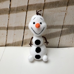 Olaf, a hóember - amigurumi - Meska.hu