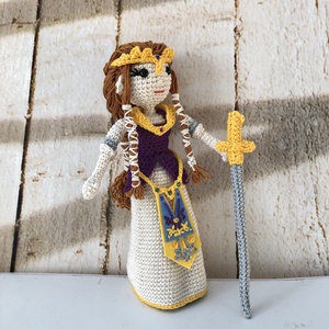Zelda hercegnő - amigurumi - játék & sport - plüssállat & játékfigura - más figura - Meska.hu