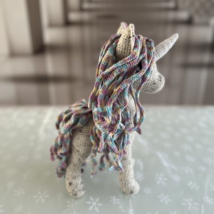 Unikornis hercegnő - amigurumi - játék & sport - plüssállat & játékfigura - unikornis - Meska.hu