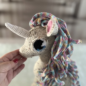 Unikornis hercegnő - amigurumi - játék & sport - plüssállat & játékfigura - unikornis - Meska.hu