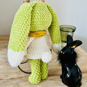Benő nyuszi - amigurumi - játék & sport - plüssállat & játékfigura - nyuszi - Meska.hu