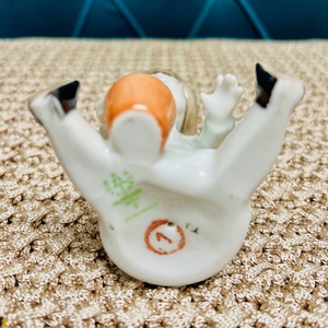 Vintage porcelán homokozó kislány - hollóházi - otthon & életmód - dekoráció - dísztárgy - Meska.hu