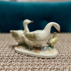 Vintage porcelán libák - GDR - otthon & életmód - dekoráció - dísztárgy - Meska.hu