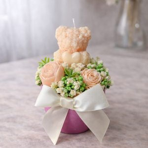 Szeretet Maci Gyertyabox, Otthon & Életmód, Gyertya, illat, aroma, Gyertya, , MESKA