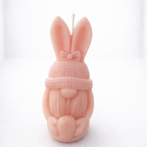 Nyuszifüles Manó Gyertya � Húsvéti Dekoráció, Ünnepi díszek, dekorációk, Húsvéti díszek és dekorációk, Húsvéti gyertya, Gyertya-, mécseskészítés, MESKA