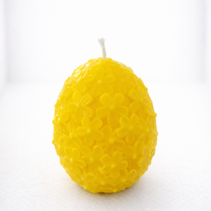 Virágmintás Húsvéti Tojás Gyertya � Tavaszi Dekor, Ünnepi díszek, dekorációk, Húsvéti díszek és dekorációk, Húsvéti gyertya, Gyertya-, mécseskészítés, MESKA