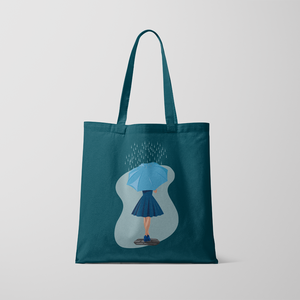 Eső táska, Táska & Tok, Bevásárlás & Shopper táska, Shopper, textiltáska, szatyor, Fotó, grafika, rajz, illusztráció, MESKA
