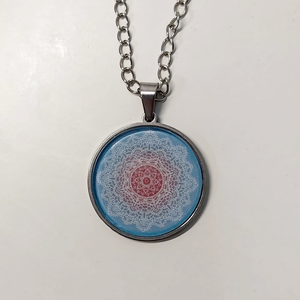 Mandala nemesacél nyaklánc - Meska.hu