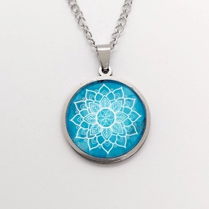 Mandala nyaklánc, Ékszer, Nyaklánc, Medálos nyaklánc, Ékszerkészítés, MESKA