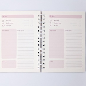 Receptes könyv - otthon & életmód - papír, írószer - jegyzetfüzet & napló - Meska.hu