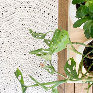 horgolt szőnyeg, kör alakú - otthon & életmód - lakástextil - szőnyeg - horgolt szőnyeg - Meska.hu