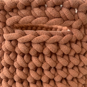 Horgolt tároló kosár - otthon & életmód - tárolás & rendszerezés - tárolókosár - Meska.hu