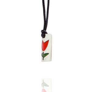 Ezüst Tulipán - ékszer - nyaklánc - medál - Meska.hu