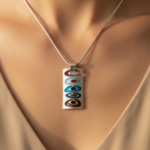 Olvadás Medál - ékszer - nyaklánc - medál - Meska.hu