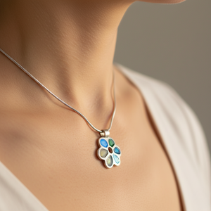 SilverColor Ezüstvirág Medál - ékszer - nyaklánc - medál - Meska.hu