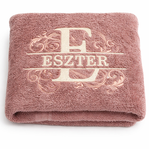 Névre szóló törölköző - Meska.hu