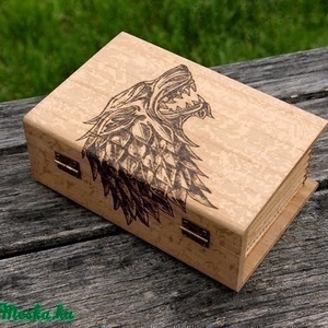 Trónok Harca könyves doboz Stark ház - Meska.hu