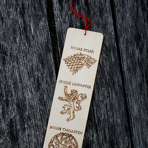 Trónok harca könyvjelző - könyv & zene - könyvjelző - Meska.hu