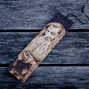 Gyűrűk ura -Gandalf könyvjelző - könyv & zene - könyvjelző - Meska.hu